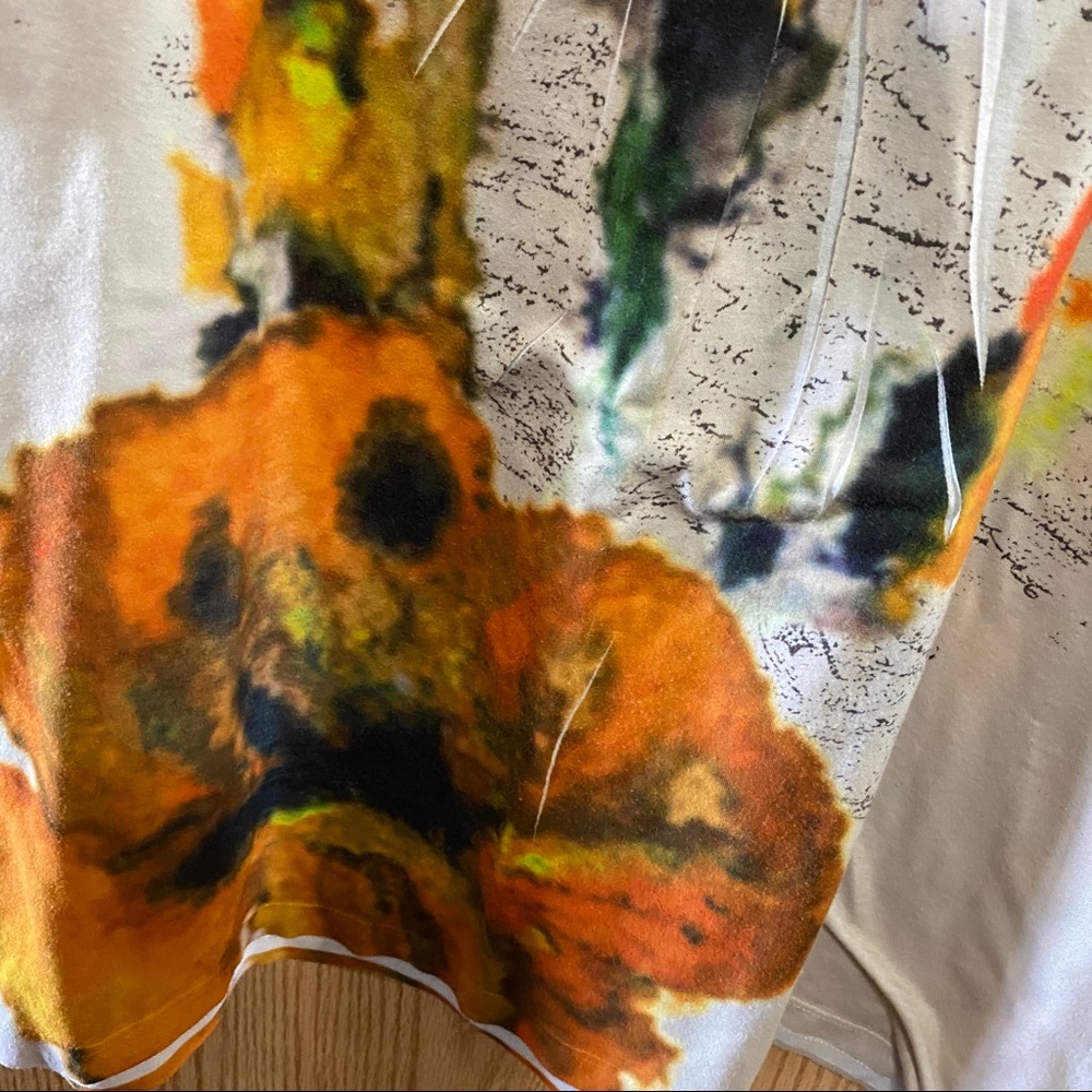 Beverly Drive Watercolor Floral Tank Top - Picture 2 of 5